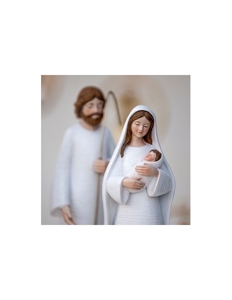 Natività in resina Giuseppe e Maria h 27 cm -  ENNATO by Rituali Domestici