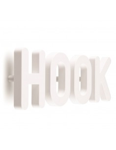 Set 4 ganci appendiabiti da parete colore bianco - HOOK by Qualy 2