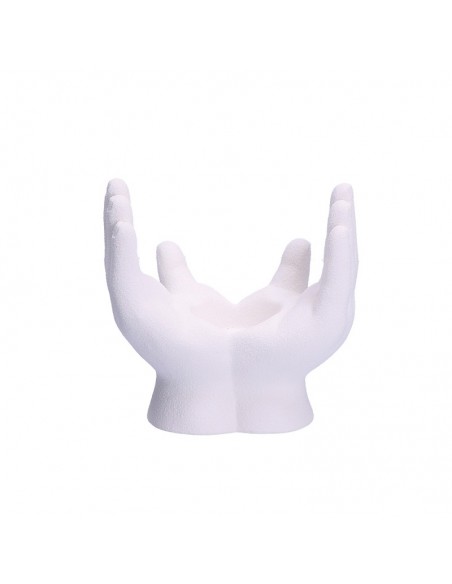 Porta t-light mani in porcellana - LOVE by Rituali Domestici