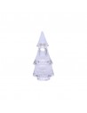 Porta candelina in vetro albero h 16 cm trasparente - LUMELLA by Rituali Domestici