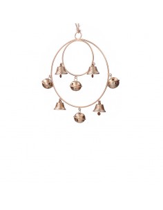 Decorazione da appendere cerchi e sonagli diam. 20 cm - SUONETTO S by Rituali Domestici 2