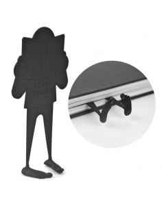 Segnalibro omino che legge plastica - BOOK CRUSH by BALVI