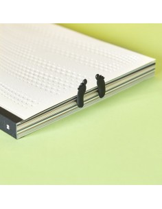 Segnalibro omino che legge plastica - BOOK CRUSH by BALVI 2