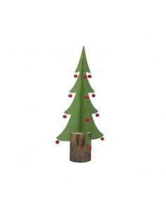 Albero di Natale in metallo con sonagli h 36 cm - SUONETTO M by Rituali Domestici