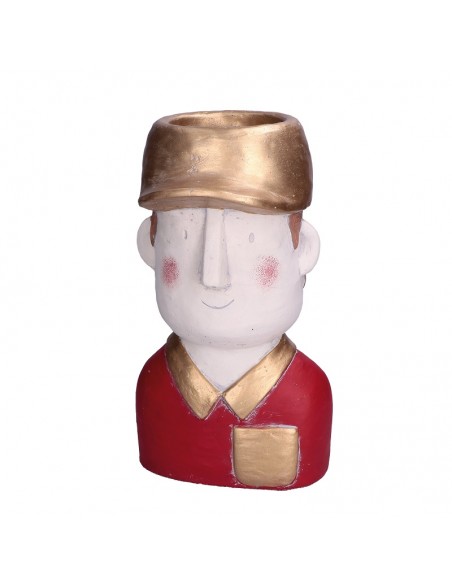 Portavaso in cemento BABBO SNOB h 30 cm - ICUGINI by Rituali Domestici