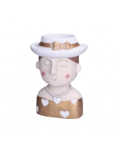 Portavaso in cemento MAMMA SNOB h 26 cm - ICUGINI by Rituali Domestici 2