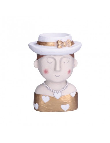 Portavaso in cemento MAMMA SNOB h 26 cm - ICUGINI by Rituali Domestici