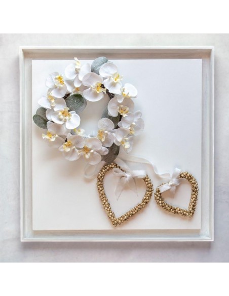 Decorazione da appendere cuore sonagli oro h 20 cm - SUONETTO by Rituali Domestici