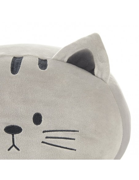Cuscino gatto colore grigio 30 cm - KITTY by Balvi