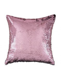 Cuscino sfoderabile paillet cambia colore nero/rosa cm 40 - MAGIC by Balvi 2