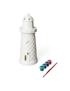 Lampada da tavolo faro con luce led colorabile - LIGHTHOUSE by Balvi