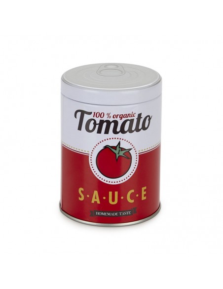 Balvi Set 6 Spiedini per Aperitivo in Scatola di Latta TOMATO