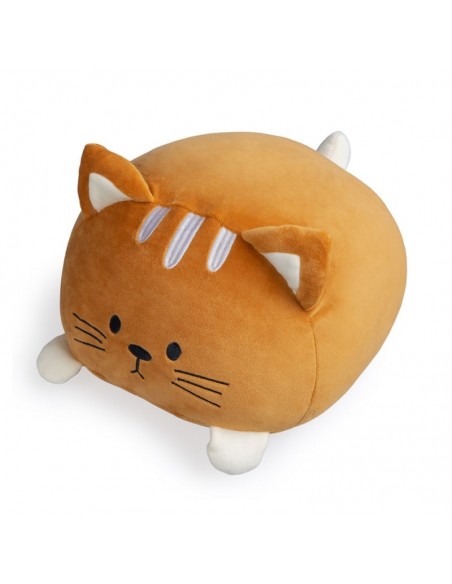 Cuscino morbido a forma di gatto marrone cm 30 - KITTY by Balvi
