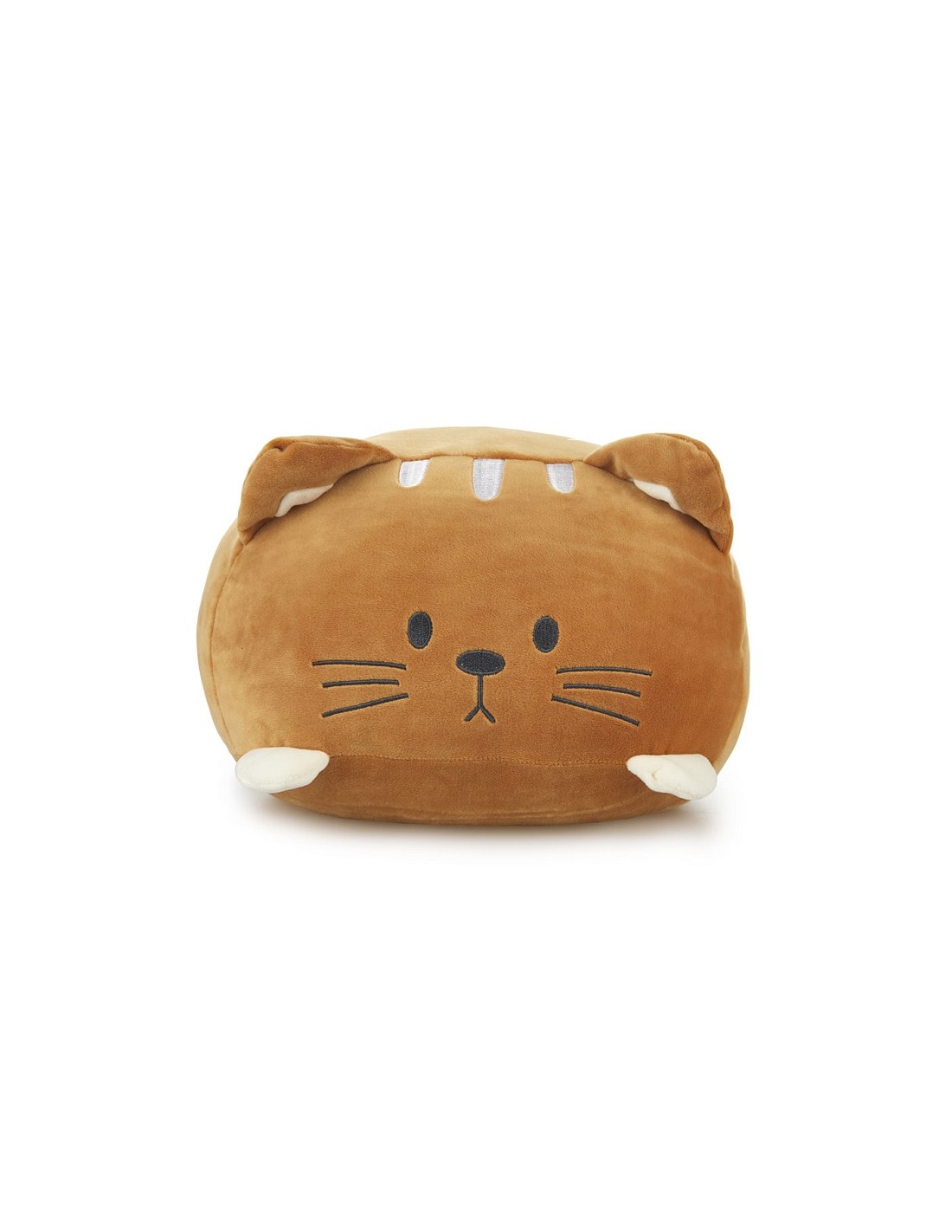 Cuscino morbido a forma di gatto marrone cm 30 - KITTY by Balvi