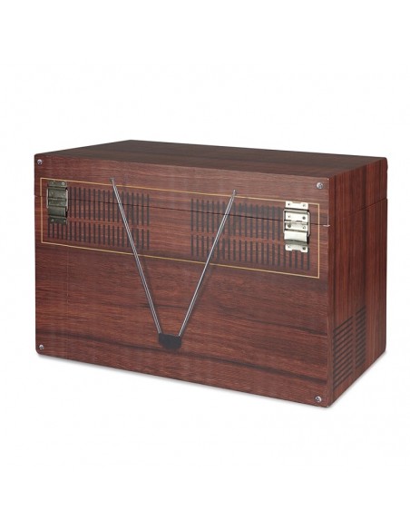 Baule televisore vintage in mdf h 34 cm - VINTAGE TV by Balvi