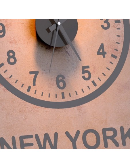 Set 3 meccanismi orologio e 3 vinili - World Clock by Balvi