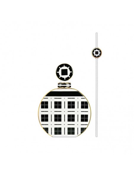 Bottiglia diffusore in porcellana 1 LT - OPTICAL by Baci Milano