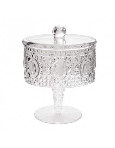 Biscottiera porta bonbon in acrilico diam 17 cm - BAROQUE & ROCK by Baci Milano