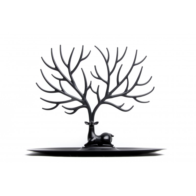 Portagioie e svuotatasche albero cervo - MY DEER TRAY by Qualy