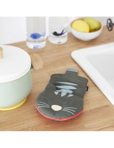 Guantone da forno gatto grigio - MEOW! by Balvi