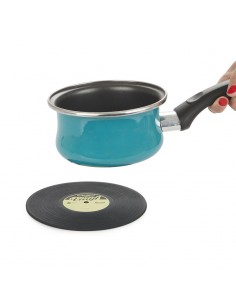 Sottopentola a forma di disco 45 giri in silicone - THE COASTER by Balvi 2