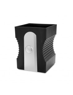 Cestino gettacarta a forma di temperamatita in plastica nero - SHARPENER by Balvi 2