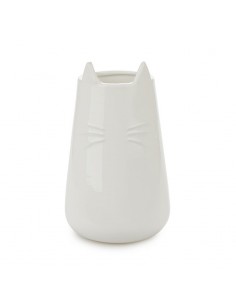 Barattolo vaso multiuso a forma di gatto ceramica h 20,5 - MEOW by Balvi