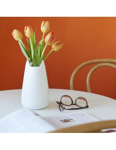 Barattolo vaso multiuso a forma di gatto ceramica h 20,5 - MEOW by Balvi