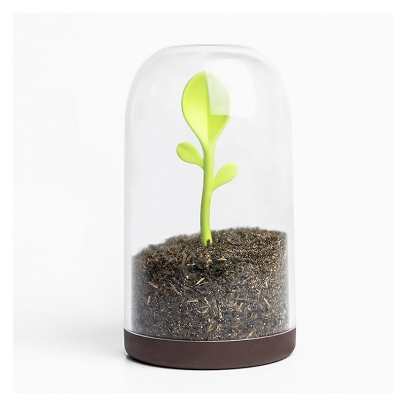 Barattolo caffè o zucchero + cucchiaino - SPROUT JAR by Qualy