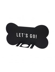 Gancio da parete organizer per guinzagli cane metallo L. 38 cm - LET'S GO by Balvi 2