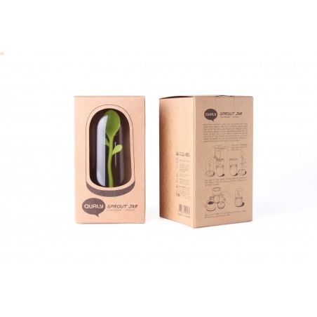 Barattolo caffè o zucchero + cucchiaino - SPROUT JAR by Qualy
