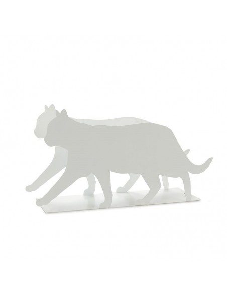 Portariviste sagoma di gatto colore bianco h. 21,5 cm - FELINE by Balvi