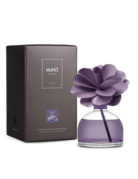 Profumatore di ambienti con fiore 200 ml Muschio e Fiori - FLOWER by Muhà