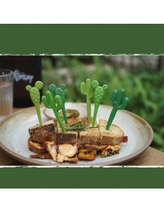 Spiedini da aperitivo - CACTUS PICKS by QUALY DESIGN