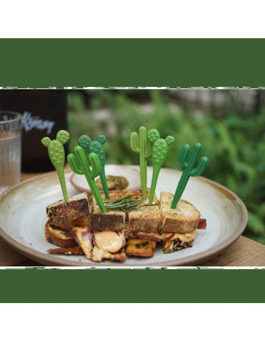 Spiedini da aperitivo - CACTUS PICKS by QUALY DESIGN