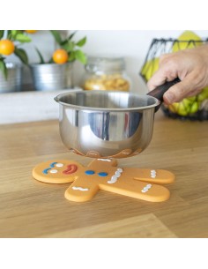 BALVI Sottopentola magnetico omino di pan di zenzero MAN 2