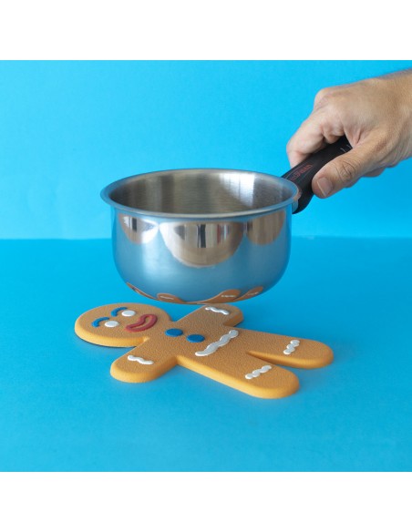 BALVI Sottopentola magnetico omino di pan di zenzero MAN