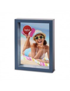 BALVI Portafoto con cornice profonda colore azzurro foto 13x18 SHADES