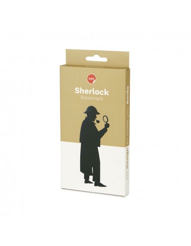 BALVI segnalibro in nylon colore nero 14 cm Sherlock