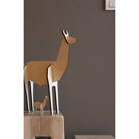 Decorazione figura di Lama 2 varianti dimensione - NORDIC  LLAMA by ATELIER PIERRE