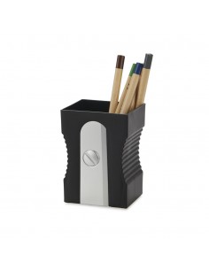 BALVI portapenne a forma di temperamatite col nero h 11,5 cm SHARPENER