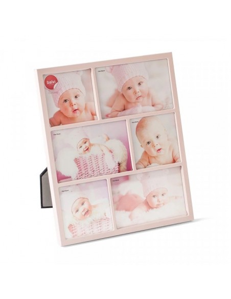 BALVI Portafoto multi colore rosa h 30 cm PETIT