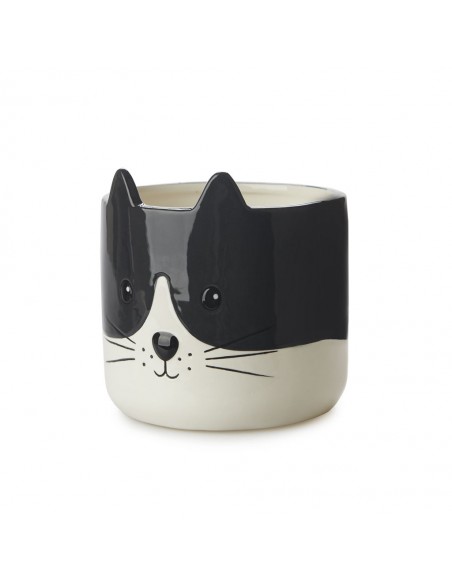 BALVI Vaso da fiori gatto in ceramica H 13,7 KITTY