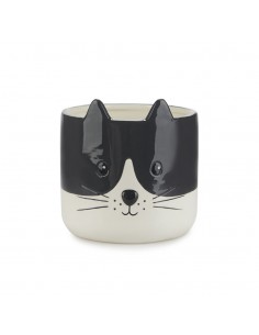 BALVI Vaso da fiori gatto in ceramica H 13,7 KITTY
