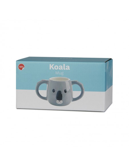 BALVI mug testa di koala grigio 400 ml