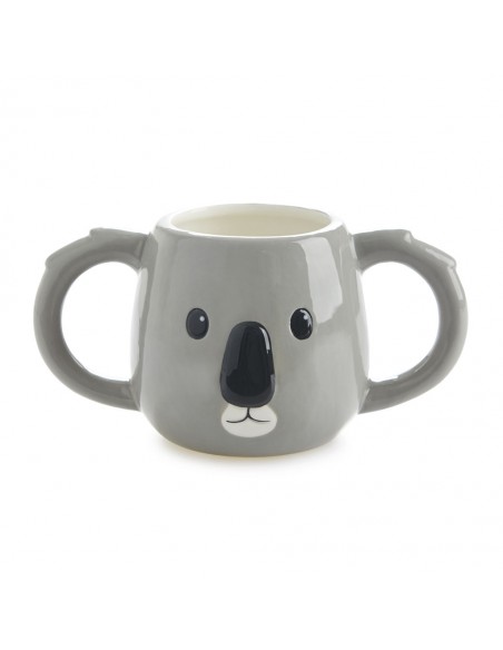 BALVI mug testa di koala grigio 400 ml