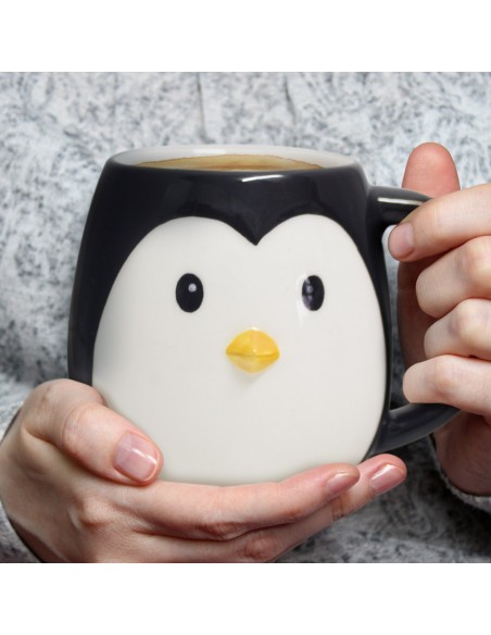 BALVI mug testa di pinguino 400 ml ceramica Pingo
