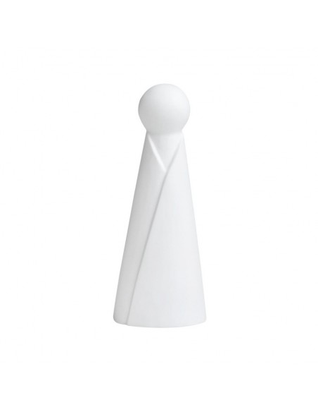 RADER Capanna in legno con natività in ceramica h 18,5 cm