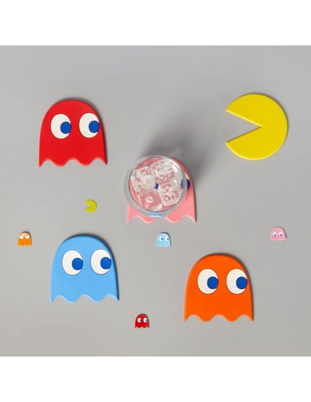 BALVI 5 sottobicchieri magnetici in pvc PAC MAN