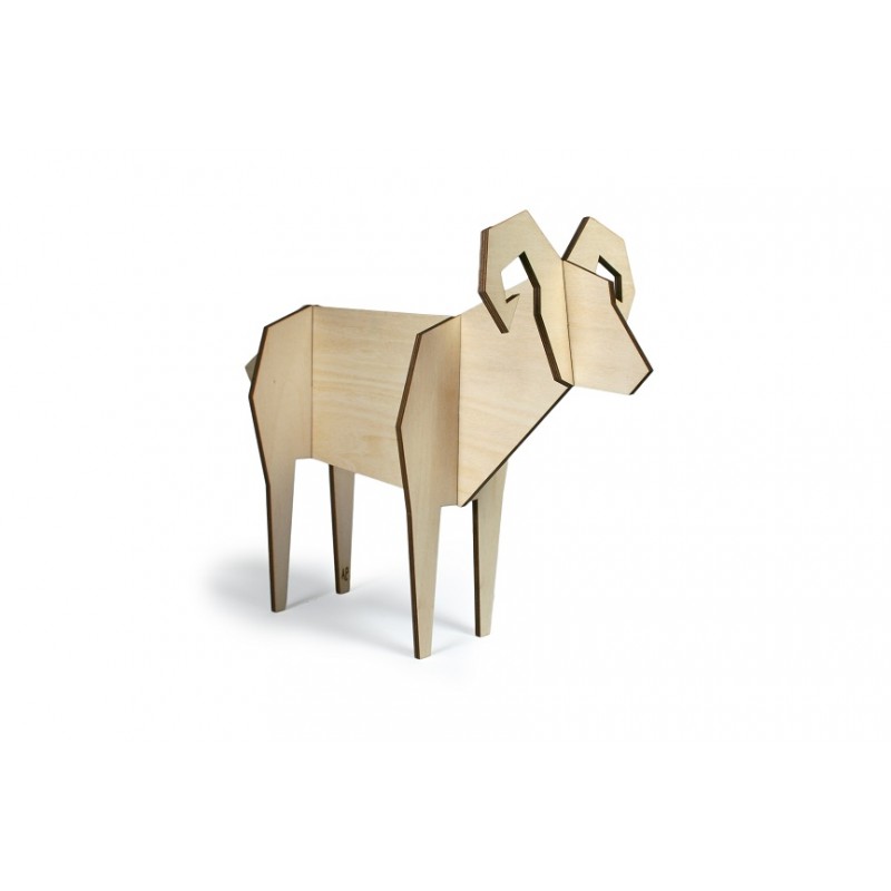 Decorazione figura di Montone 2 varianti dimensione - NORDIC  RAM by ATELIER PIERRE